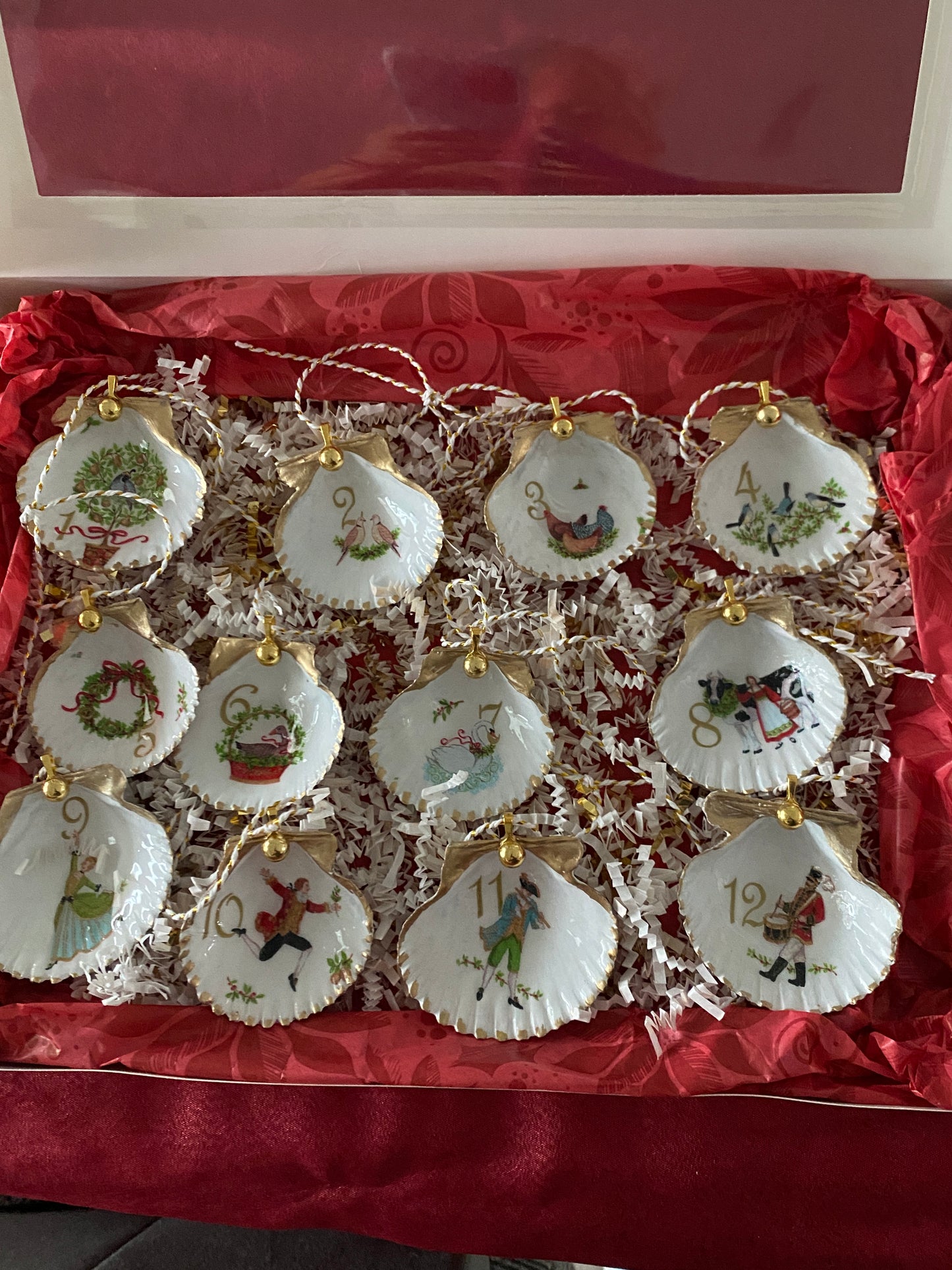 12 Days of Christmas - Scallop shell