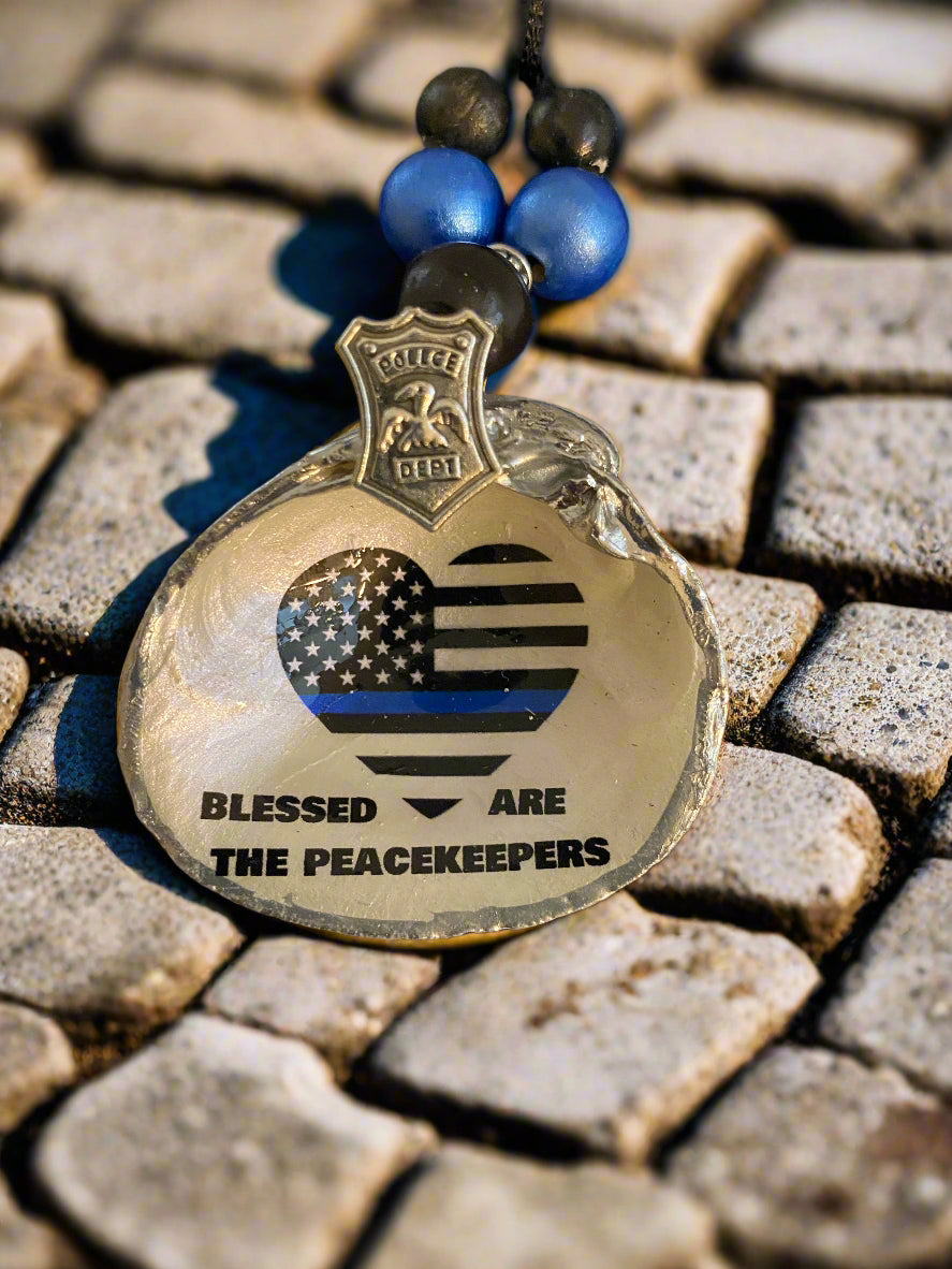 Thin Blue Line Heart