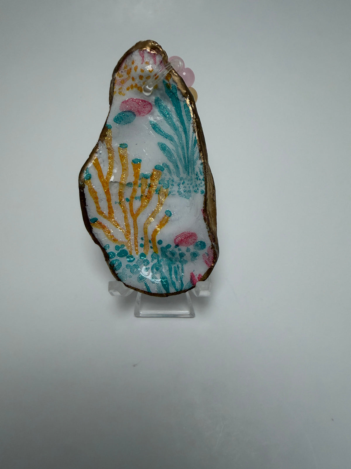 Coral Garden Oyster Shell Ornament
