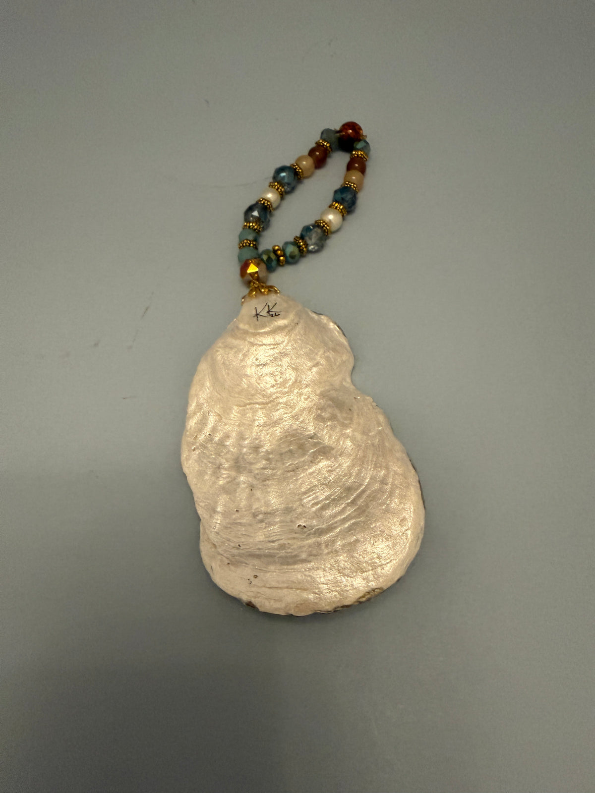 Cape Coral Burrowing Owl | Handcrafted Coastal Shell Ornament