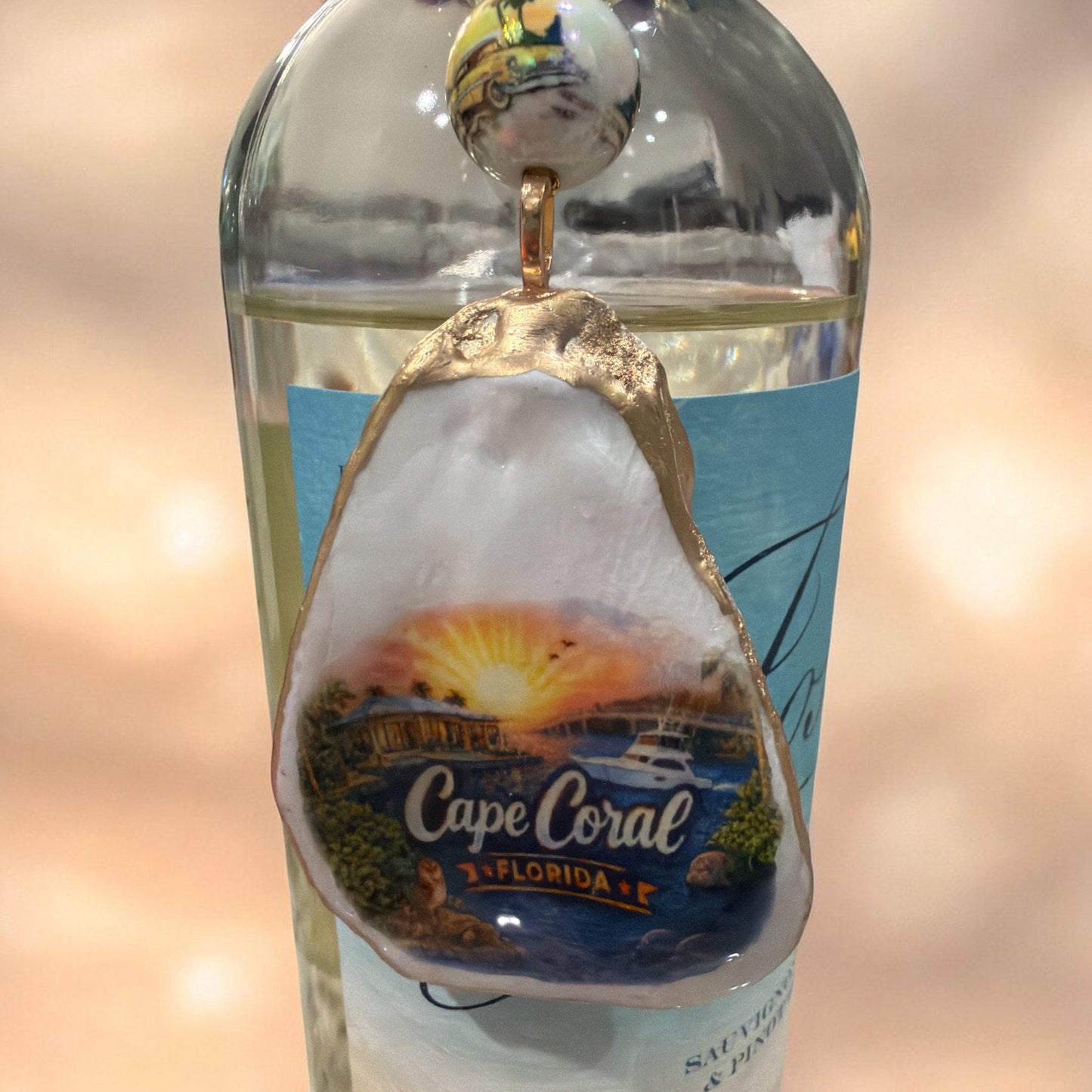 Cape Coral Sunset Coastal Keepsake