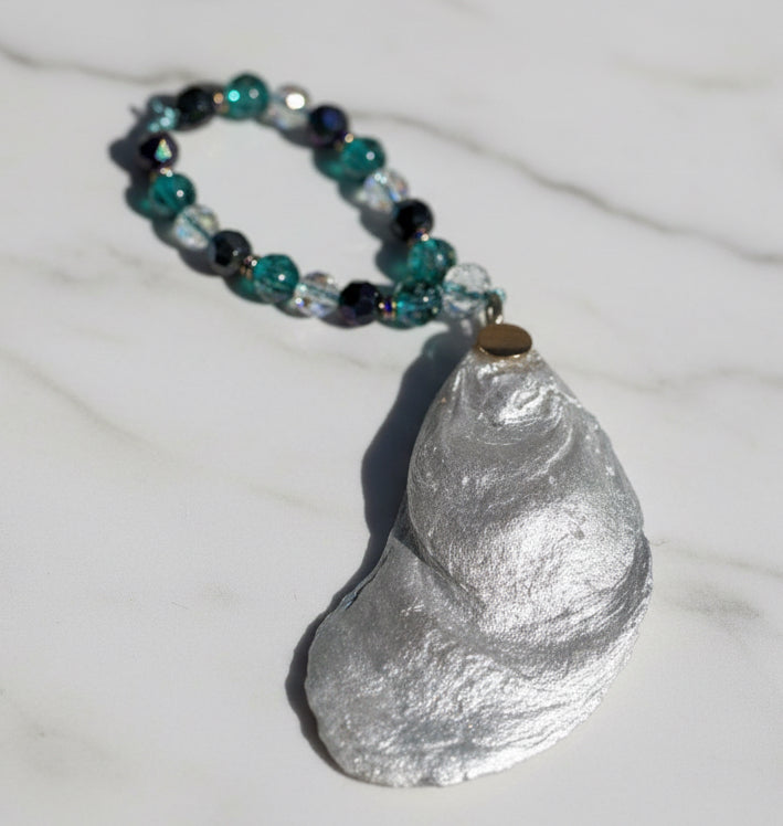 Bottle Charm with Mermaid pin up design