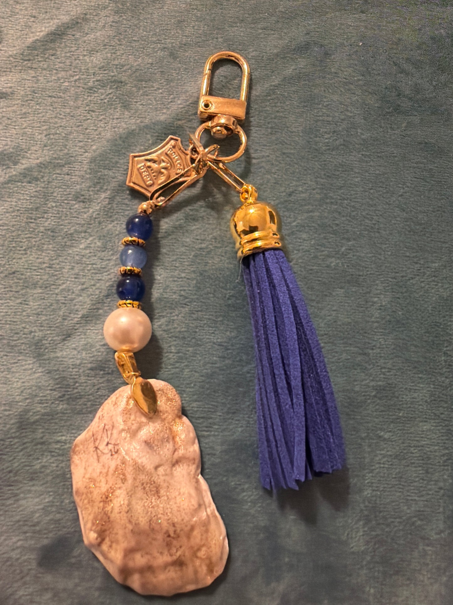 Support the brave/Honor the fallen/Back the Blue purse charm