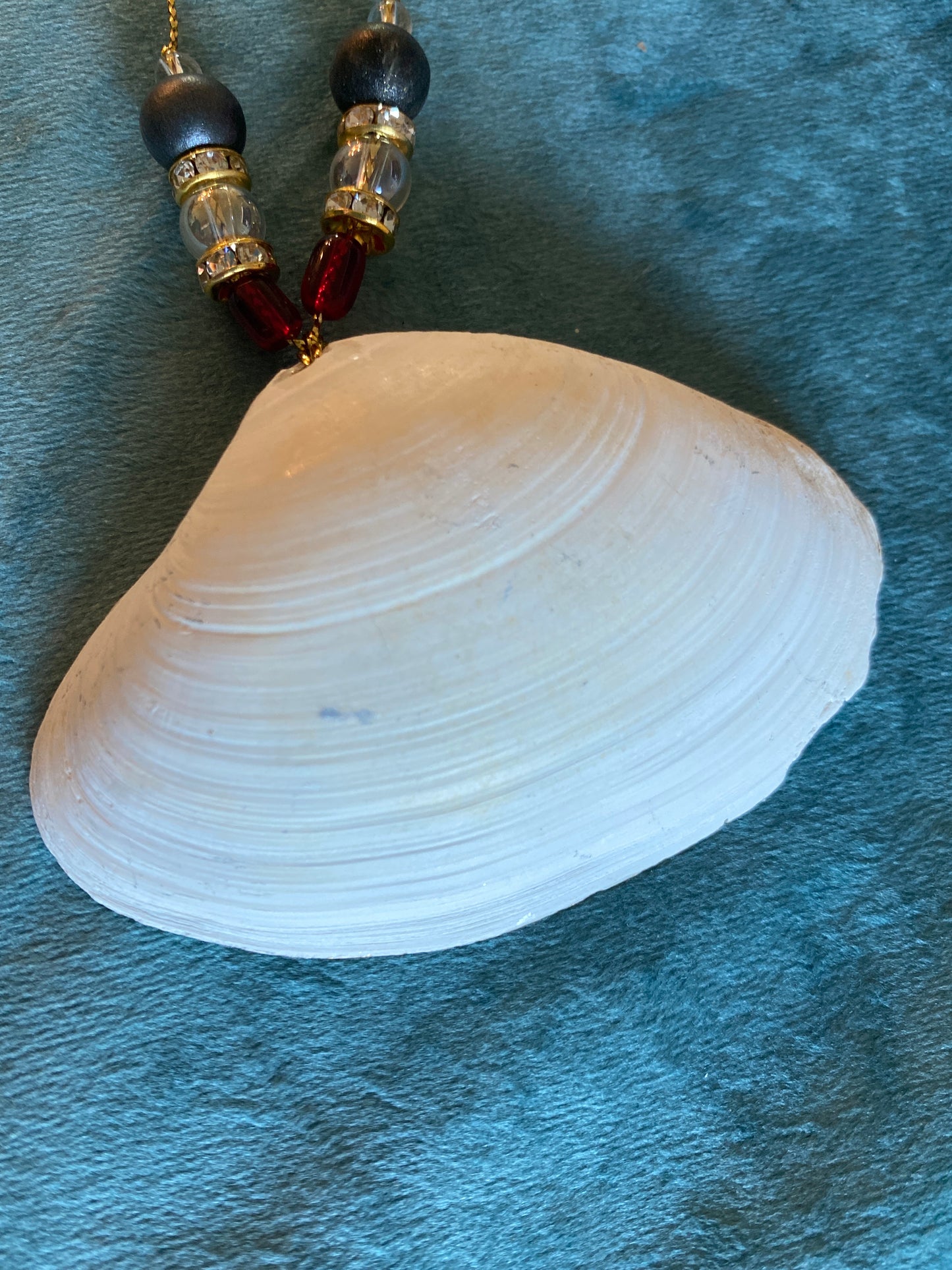 Thin red line Flag- Florida shaped- clam shell