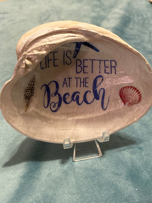 Life is better at the beach with stand